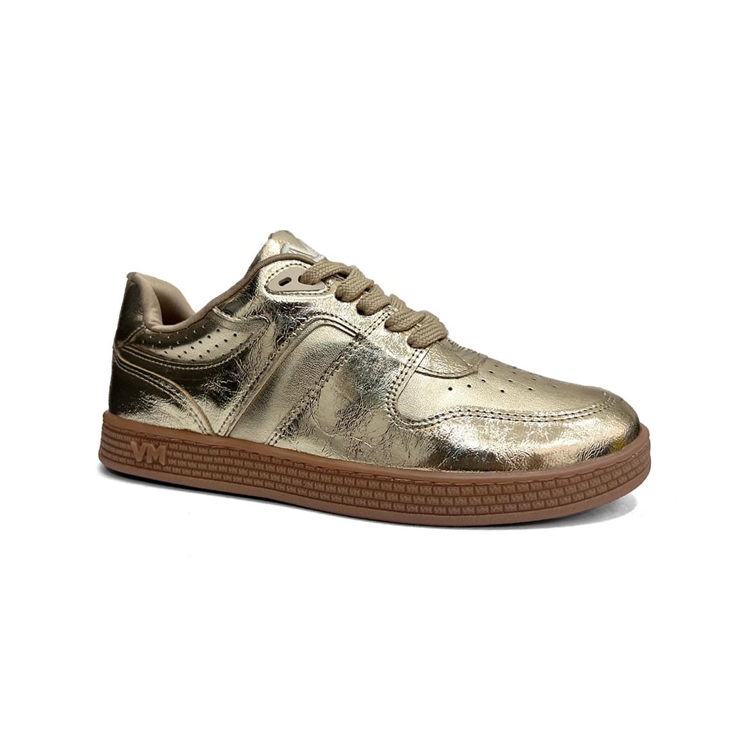 Tênis Via Marte Casual 277-003-01 Dourado