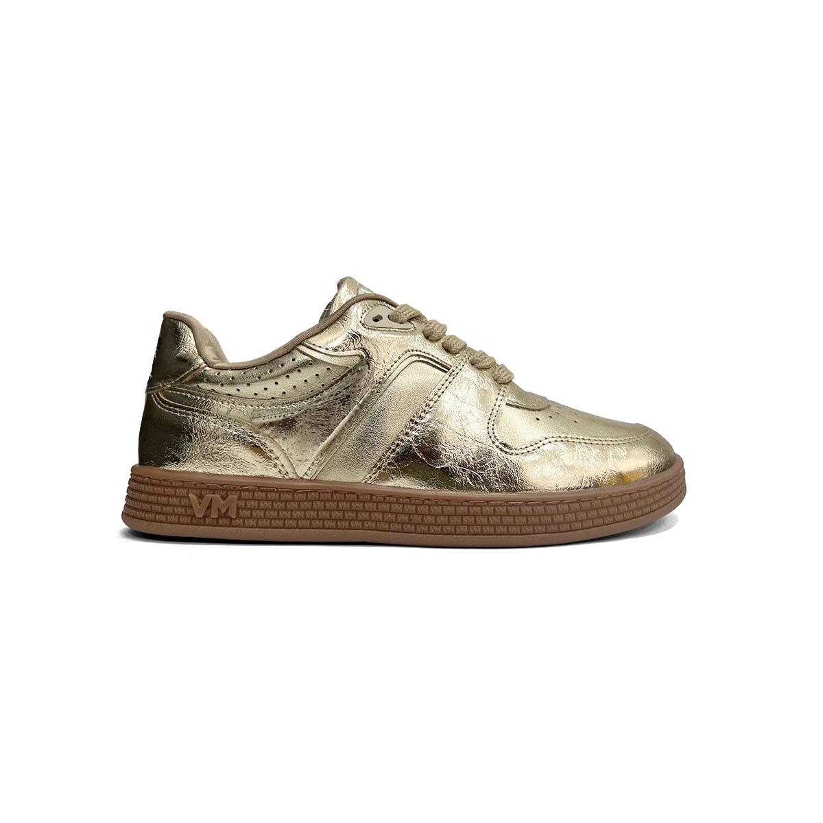 Tênis Via Marte Casual 277-003-01 Dourado Tênis Via Marte Casual 277-003-01 Dourado