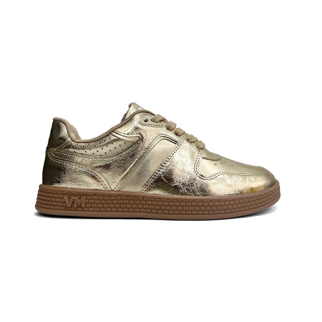 Tênis Via Marte Casual 277-003-01 Dourado Tênis Via Marte Casual 277-003-01 Dourado