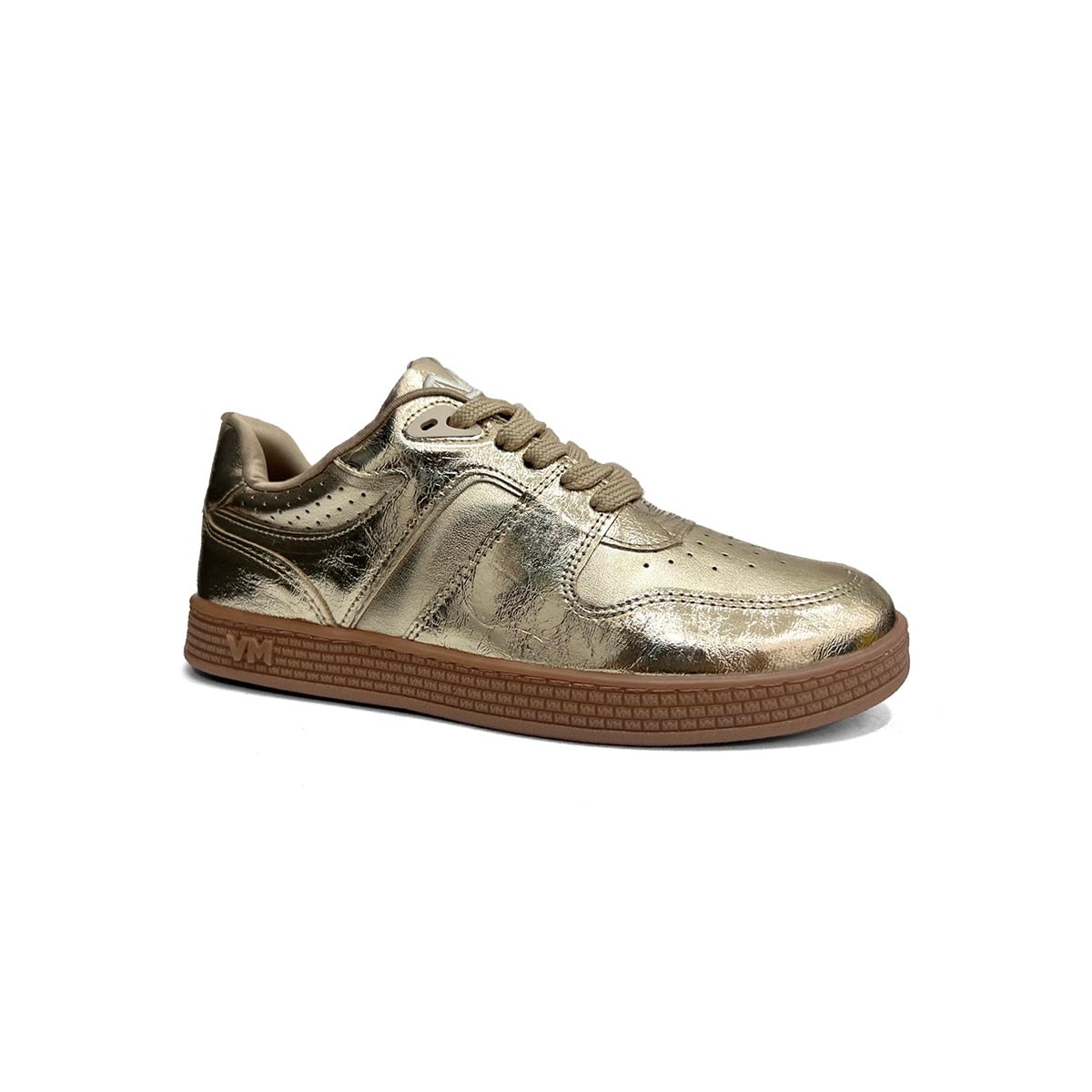 Tênis Via Marte Casual 277-003-01 Dourado Tênis Via Marte Casual 277-003-01 Dourado