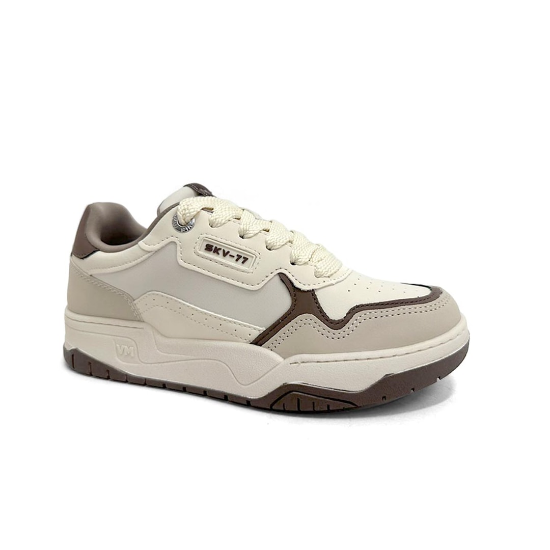 Tênis Via Marte Casual 366-001-05 Marfim Tênis Via Marte Casual 366-001-05 Marfim