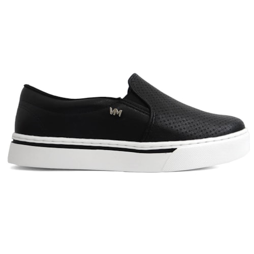 Tenis Via Marte Casual Feminino 016-009-01 Preto