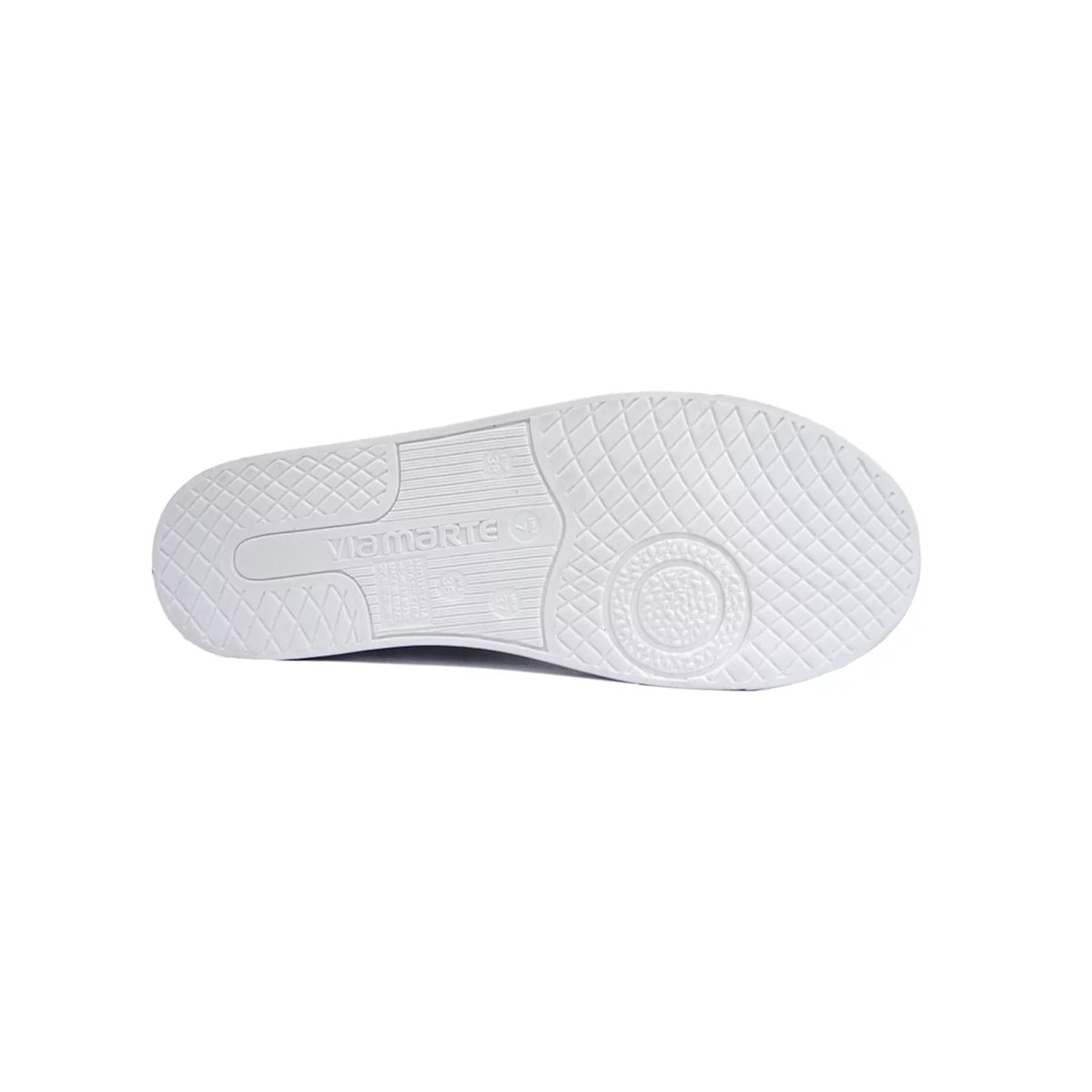 Tênis Via Marte Casual Feminino 23-13506 Branco/Prata Tênis Via Marte Casual Feminino 23-13506 Branco/Prata