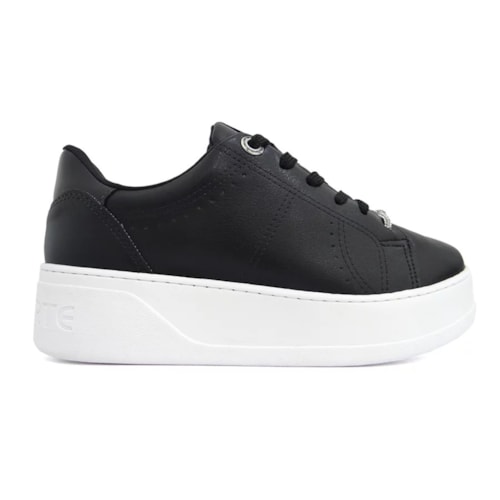 Tênis Via Marte Casual Feminino 23-13506 Preto/Preto