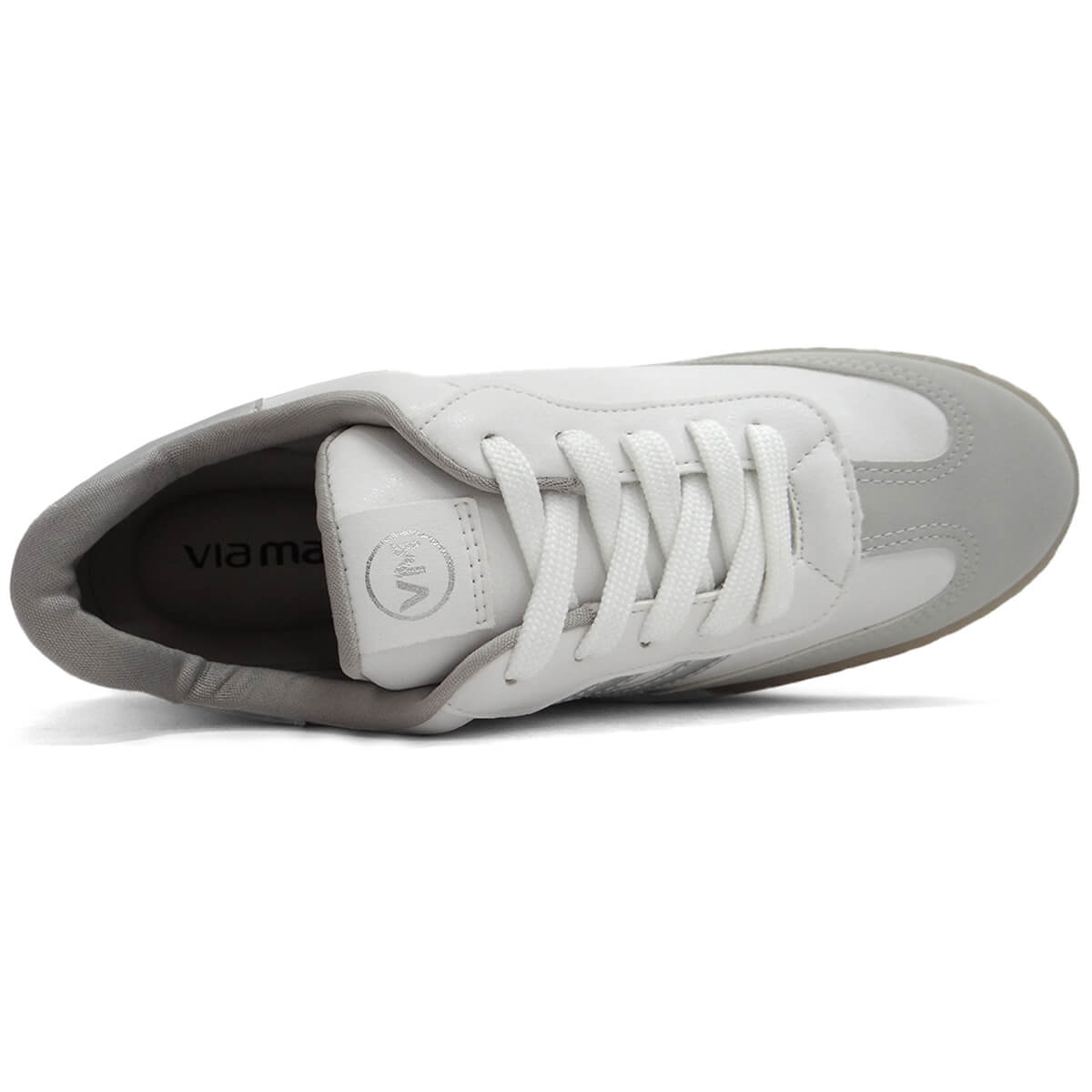 Tênis Via Marte Casual Plataforma 156-001-05 Neve Tênis Via Marte Casual Plataforma 156-001-05 Neve