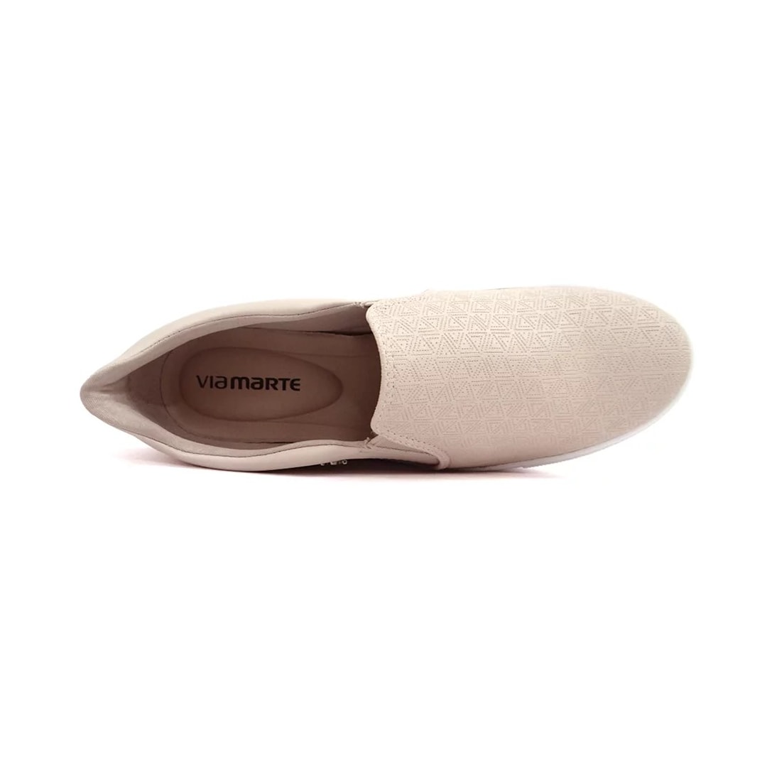 Tênis Via Marte Casual Plataforma 22-10209 Aveia