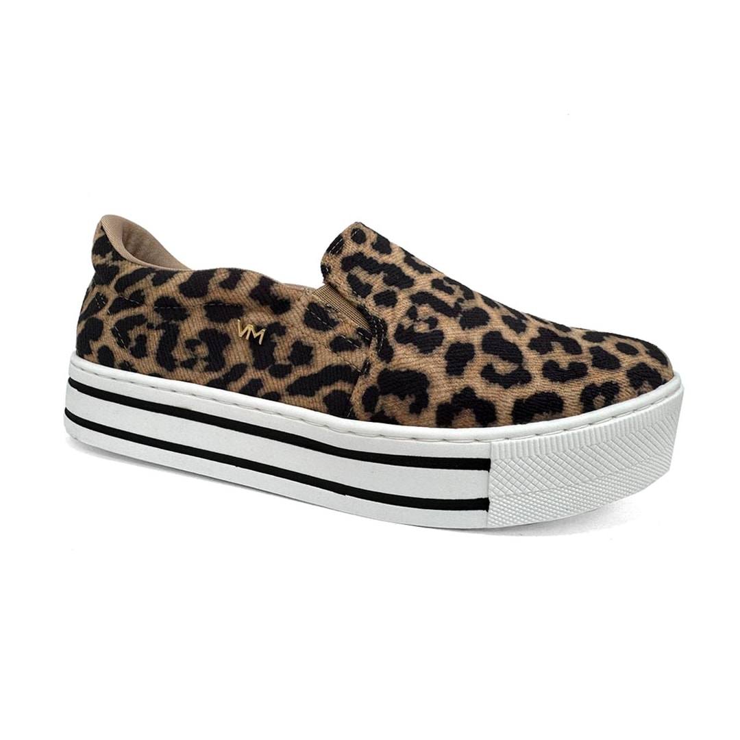 Tênis Via Marte Casual Slip-On 010-009-04 Granola