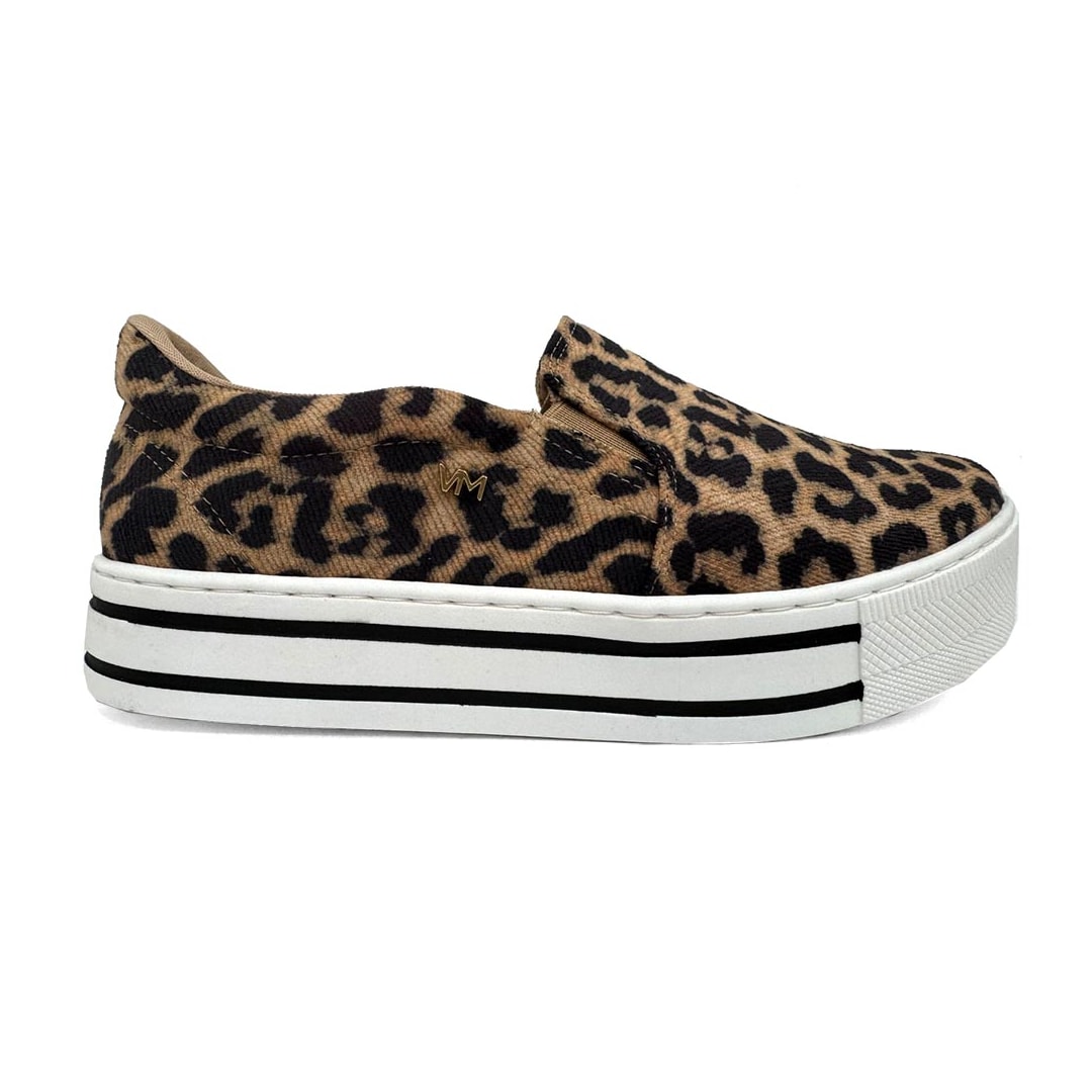 Tênis Via Marte Casual Slip-On 010-009-04 Granola Tênis Via Marte Casual Slip-On 010-009-04 Granola