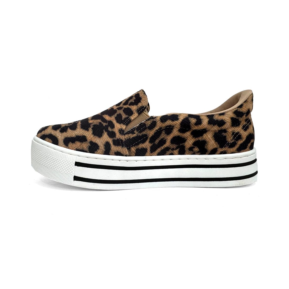 Tênis Via Marte Casual Slip-On 010-009-04 Granola Tênis Via Marte Casual Slip-On 010-009-04 Granola