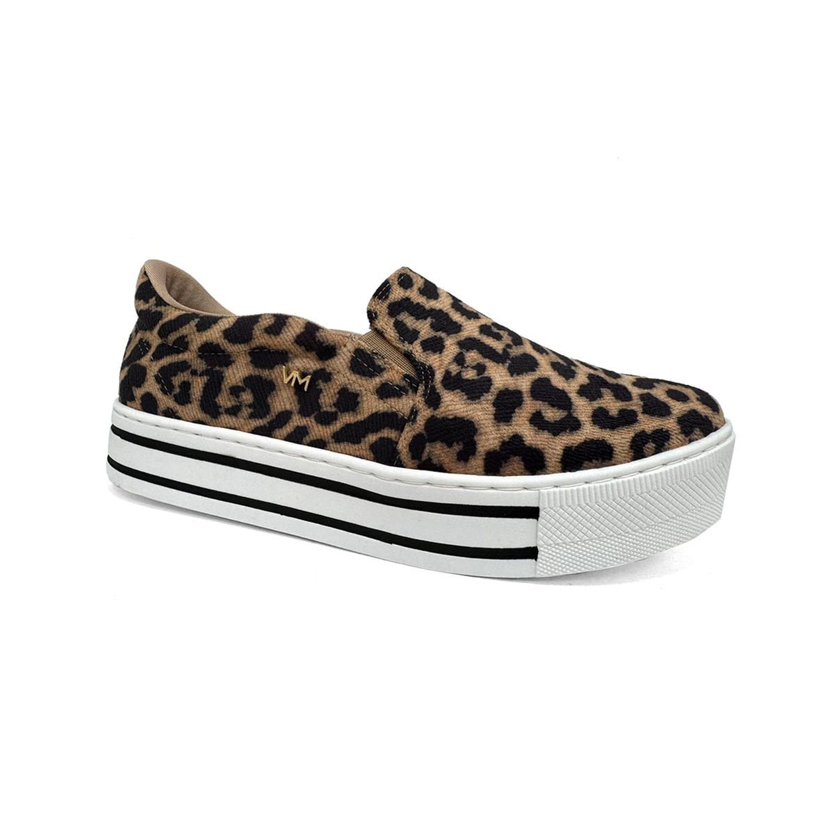 Tênis Via Marte Casual Slip-On 010-009-04 Granola Tênis Via Marte Casual Slip-On 010-009-04 Granola