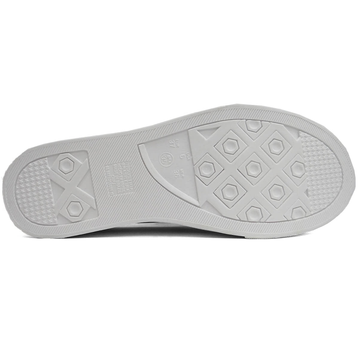 Tênis Via Marte Casual Slip-On 027-007-02 Branco Tênis Via Marte Casual Slip-On 027-007-02 Branco