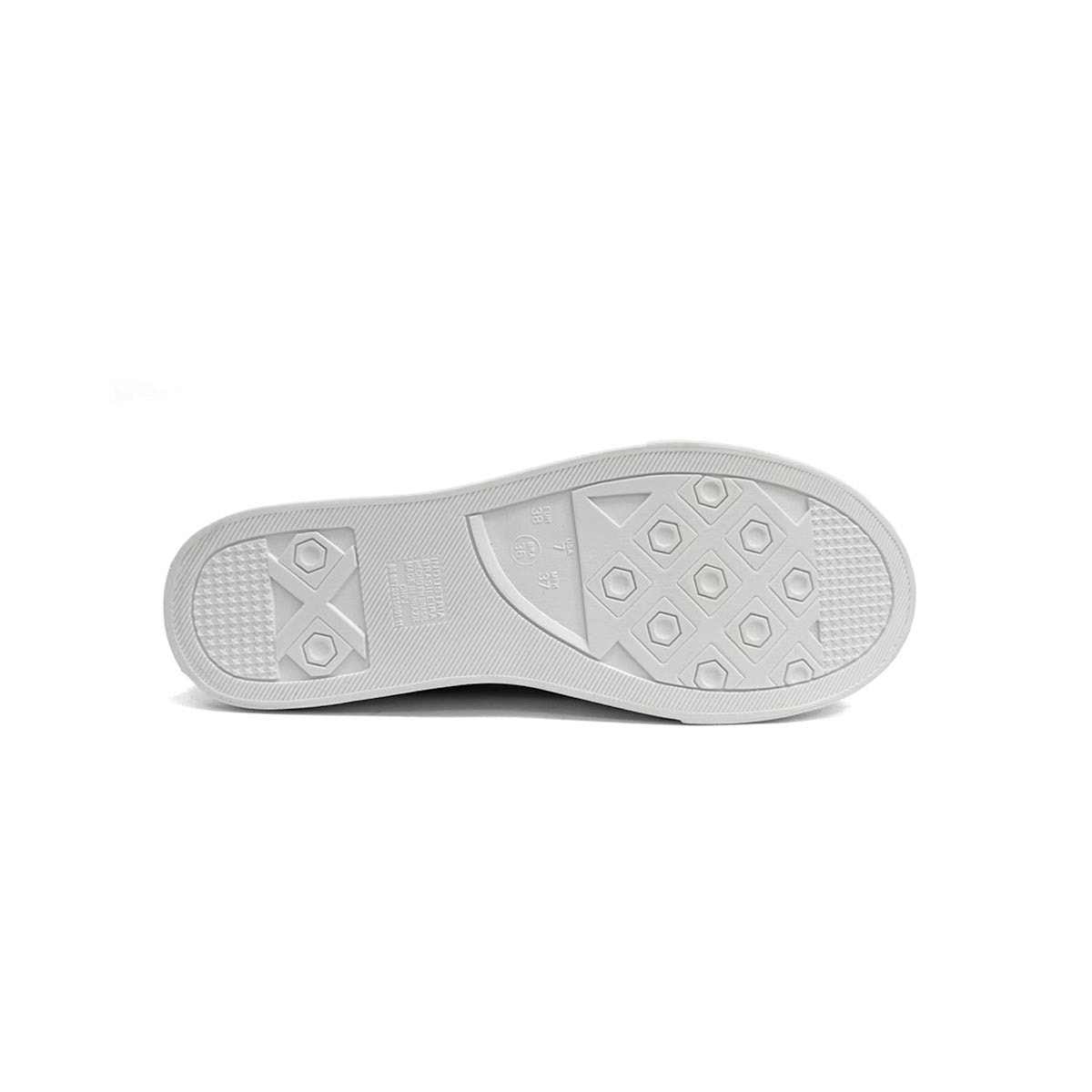 Tênis Via Marte Casual Slip-On 027-027-02 Creme