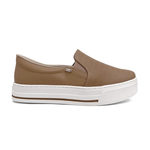 Detalhe - Tênis Via Marte Casual Slip-On 027-027-02 Macchiato
