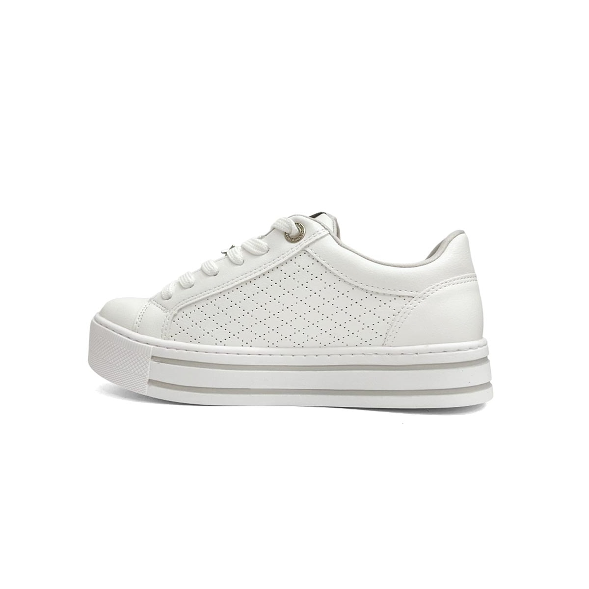 Tênis Via Marte Feminino Casual 010-013-01 Branco Tênis Via Marte Feminino Casual 010-013-01 Branco