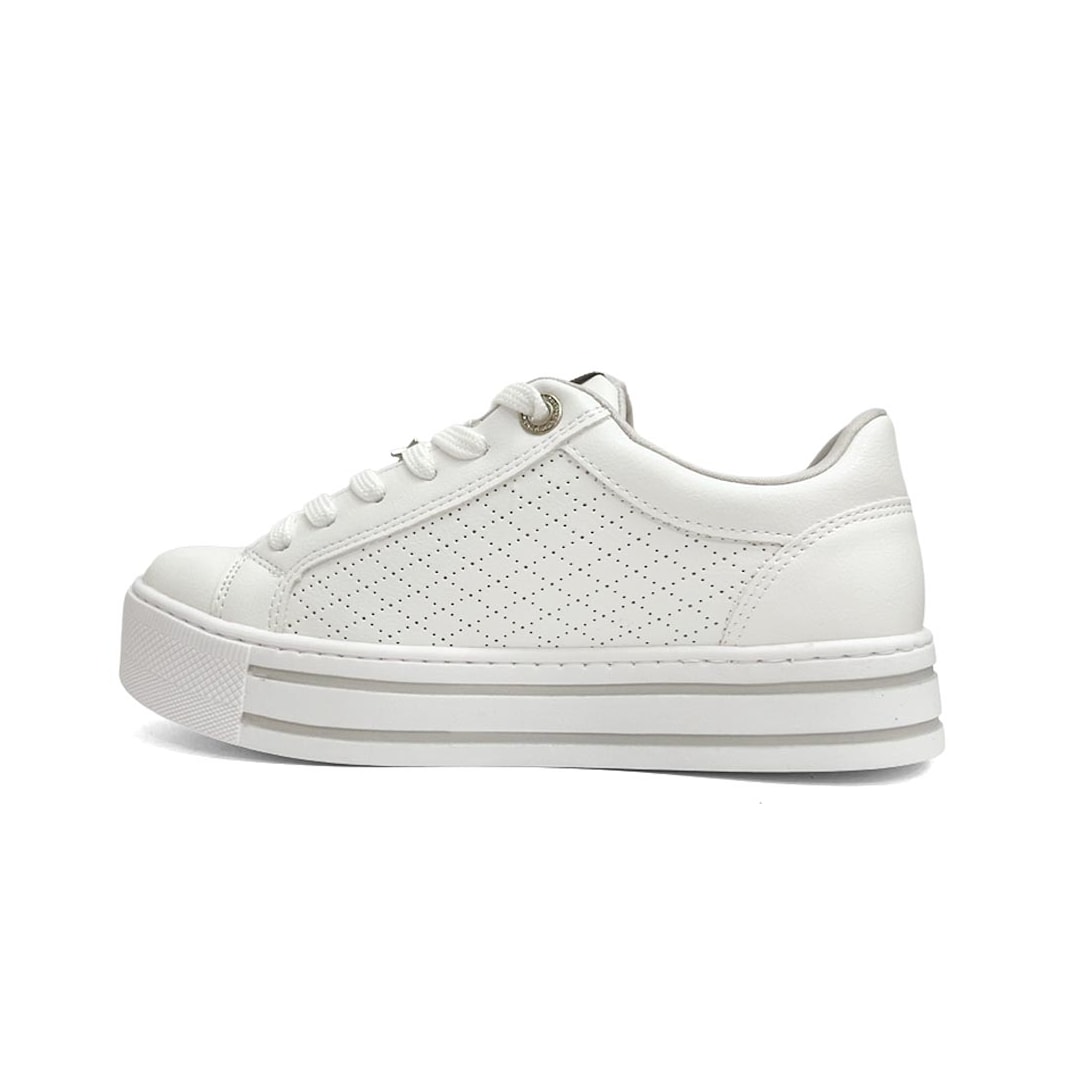Tênis Via Marte Feminino Casual 010-013-01 Branco