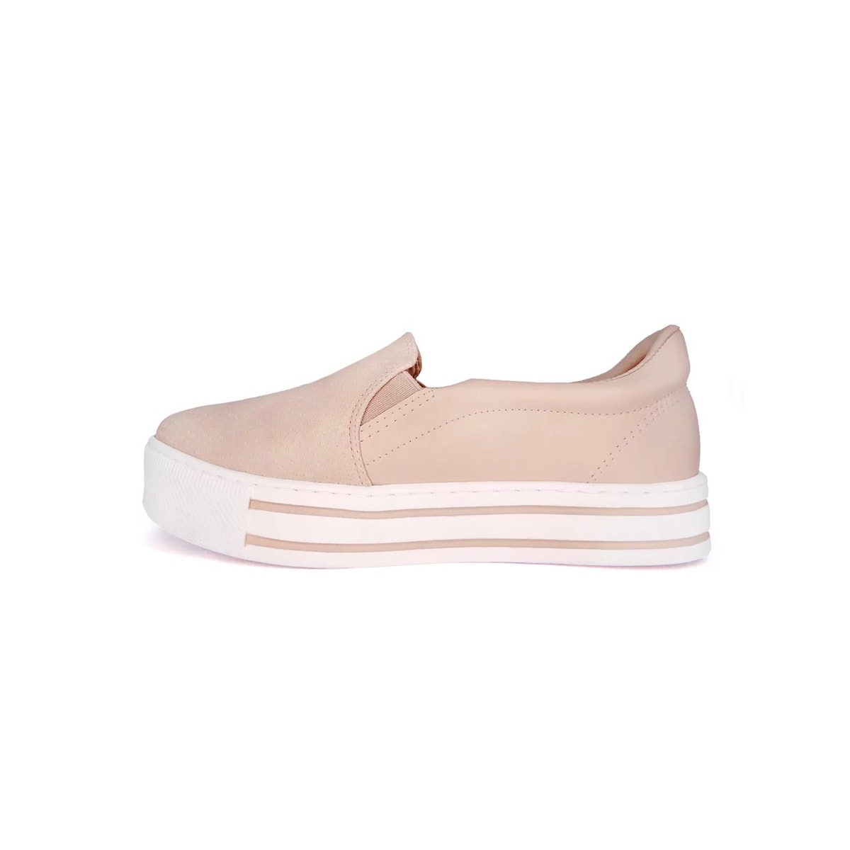 Tênis Via Marte Slip On Casual 23-11808 Aveia Tênis Via Marte Slip On Casual 23-11808 Aveia