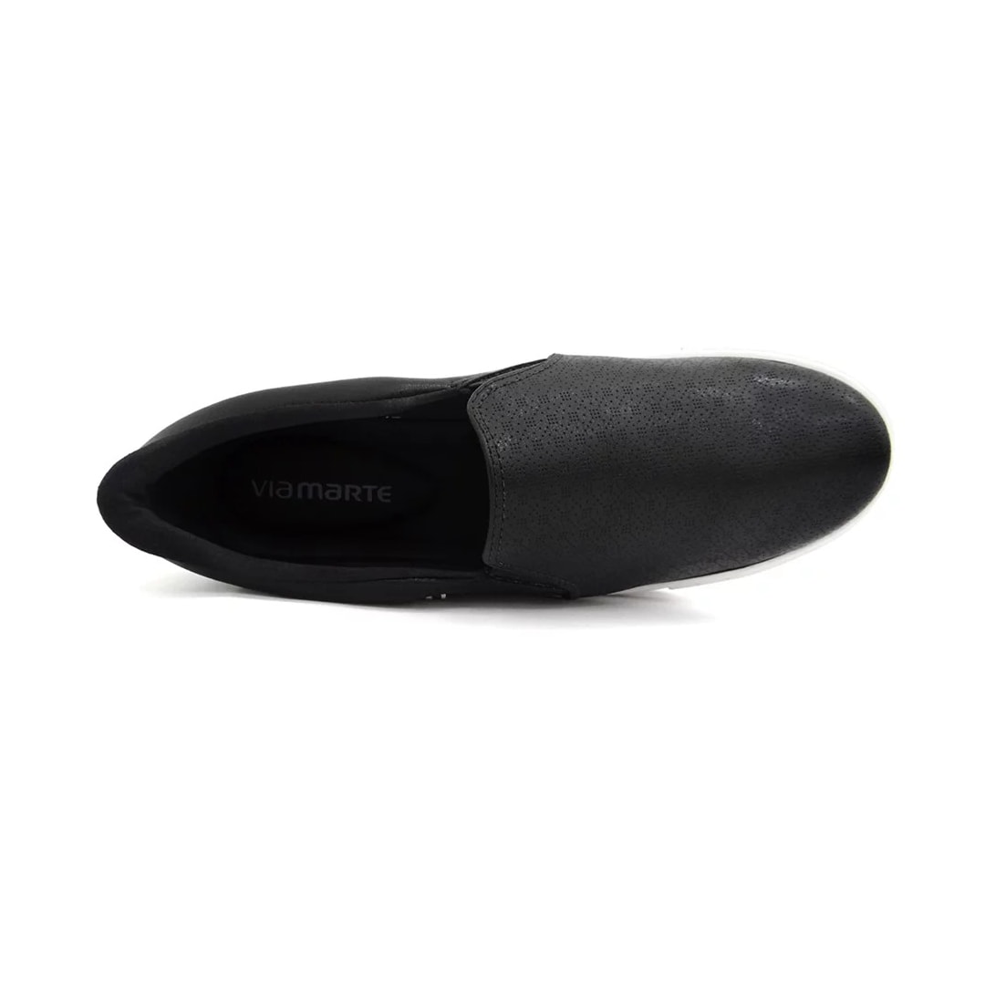 Tênis Via Marte Slip On Casual 23-11808 Preto