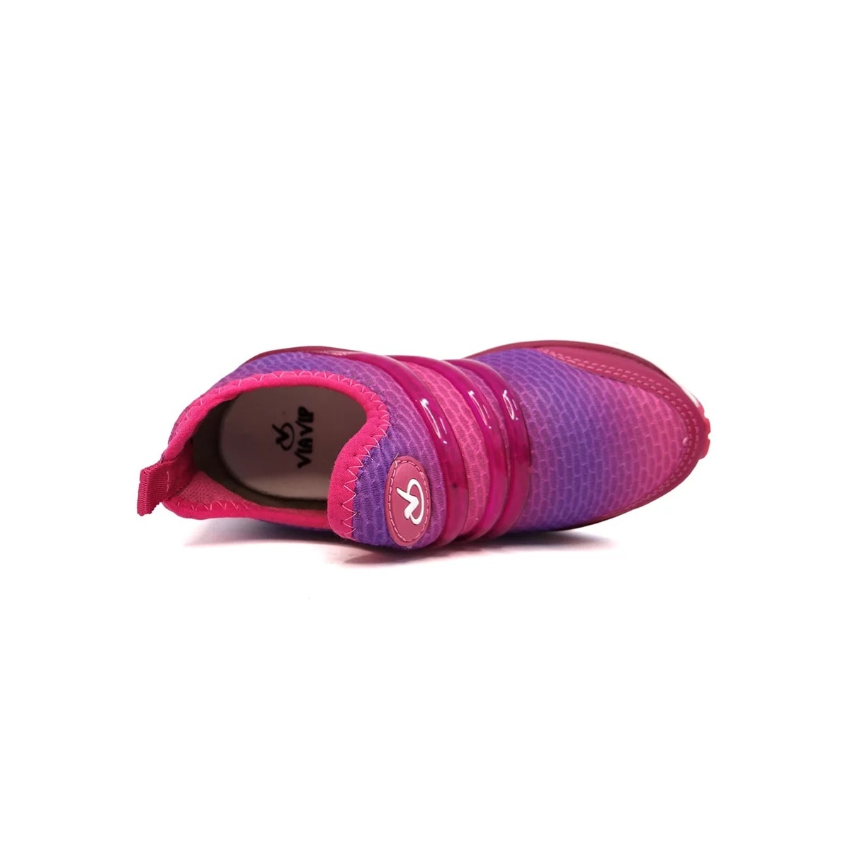 Tênis Via Vip Infantil VV8501 Cereja/Pink Tênis Via Vip Infantil VV8501 Cereja/Pink