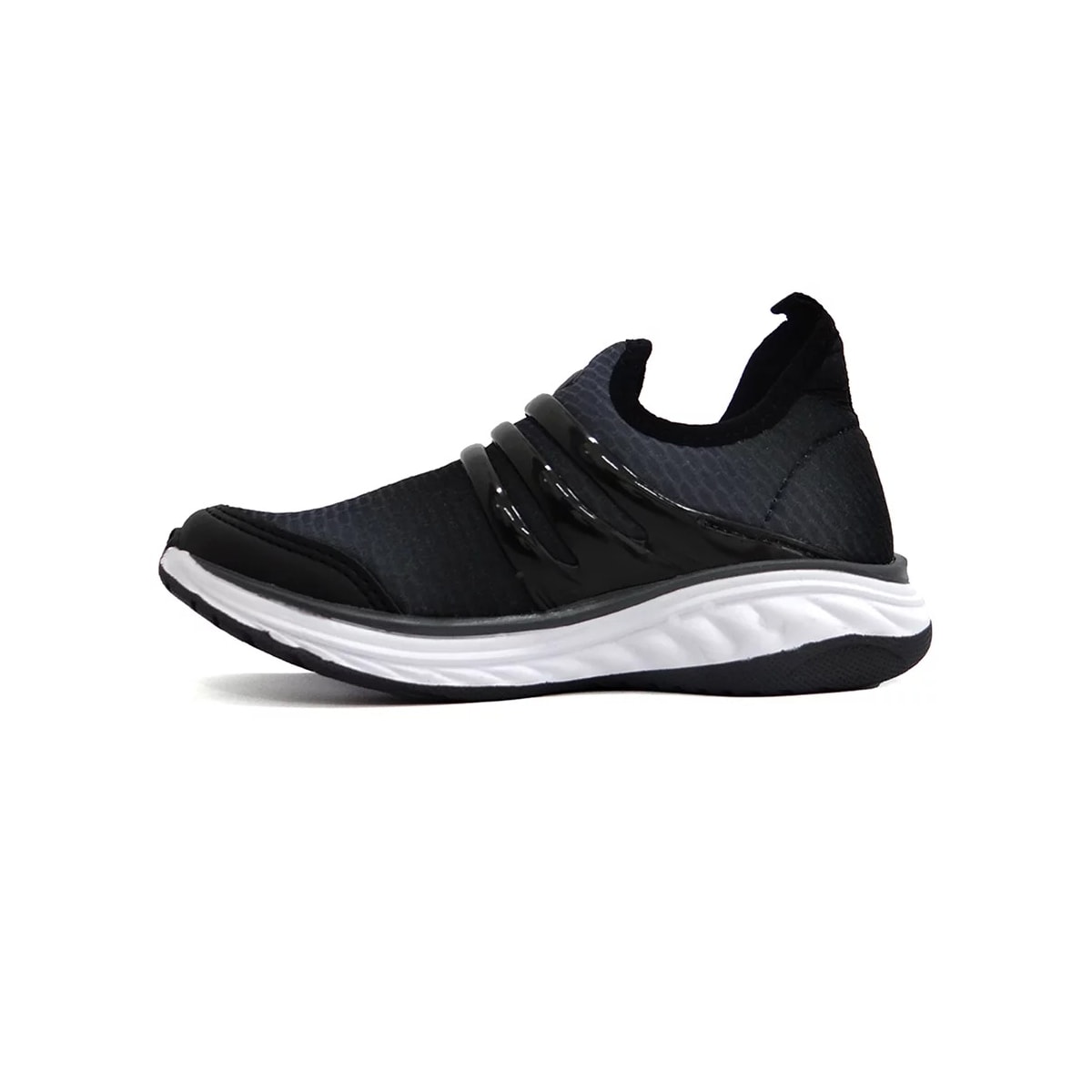 Tênis Via Vip Infantil VV8501 Preto/Branco Tênis Via Vip Infantil VV8501 Preto/Branco