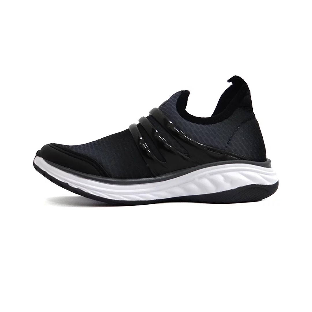 Tênis Via Vip Infantil VV8501 Preto/Branco