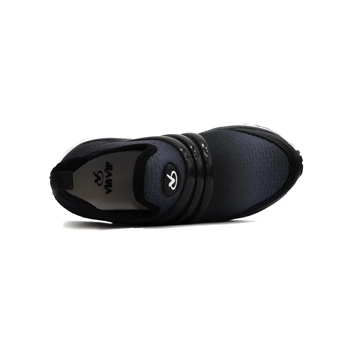 Tênis Via Vip Infantil VV8501 Preto/Branco Tênis Via Vip Infantil VV8501 Preto/Branco