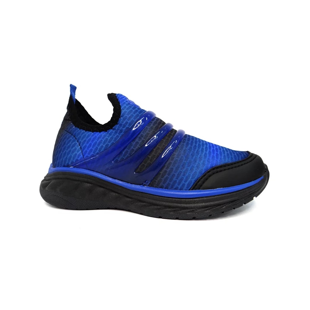 Tênis Via Vip Infantil VV8501 Royal/Preto/Preto