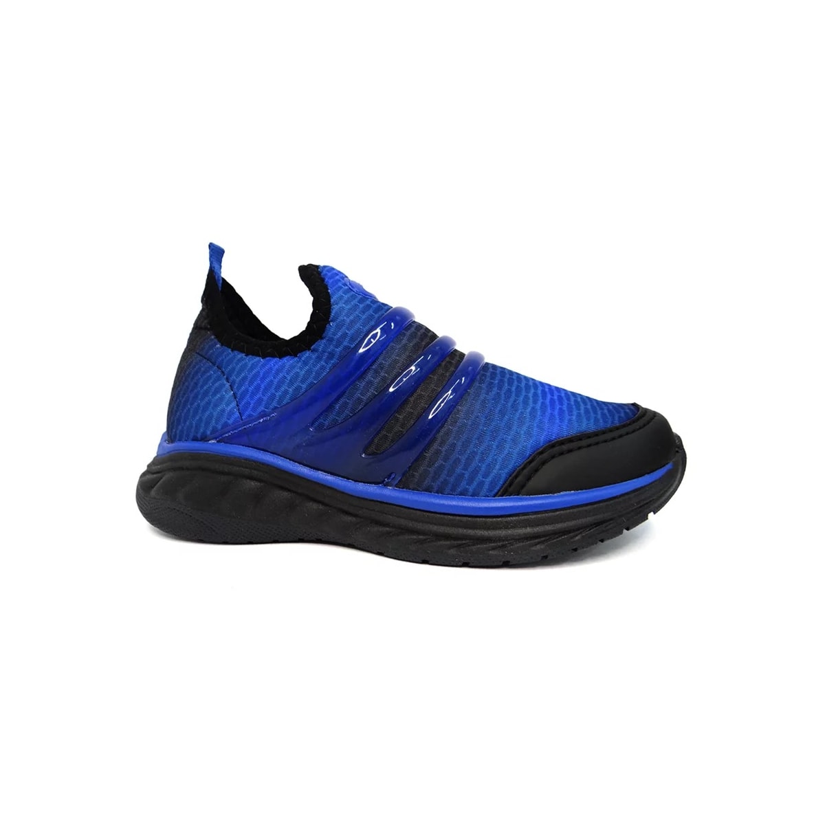 Tênis Via Vip Infantil VV8501 Royal/Preto/Preto Tênis Via Vip Infantil VV8501 Royal/Preto/Preto