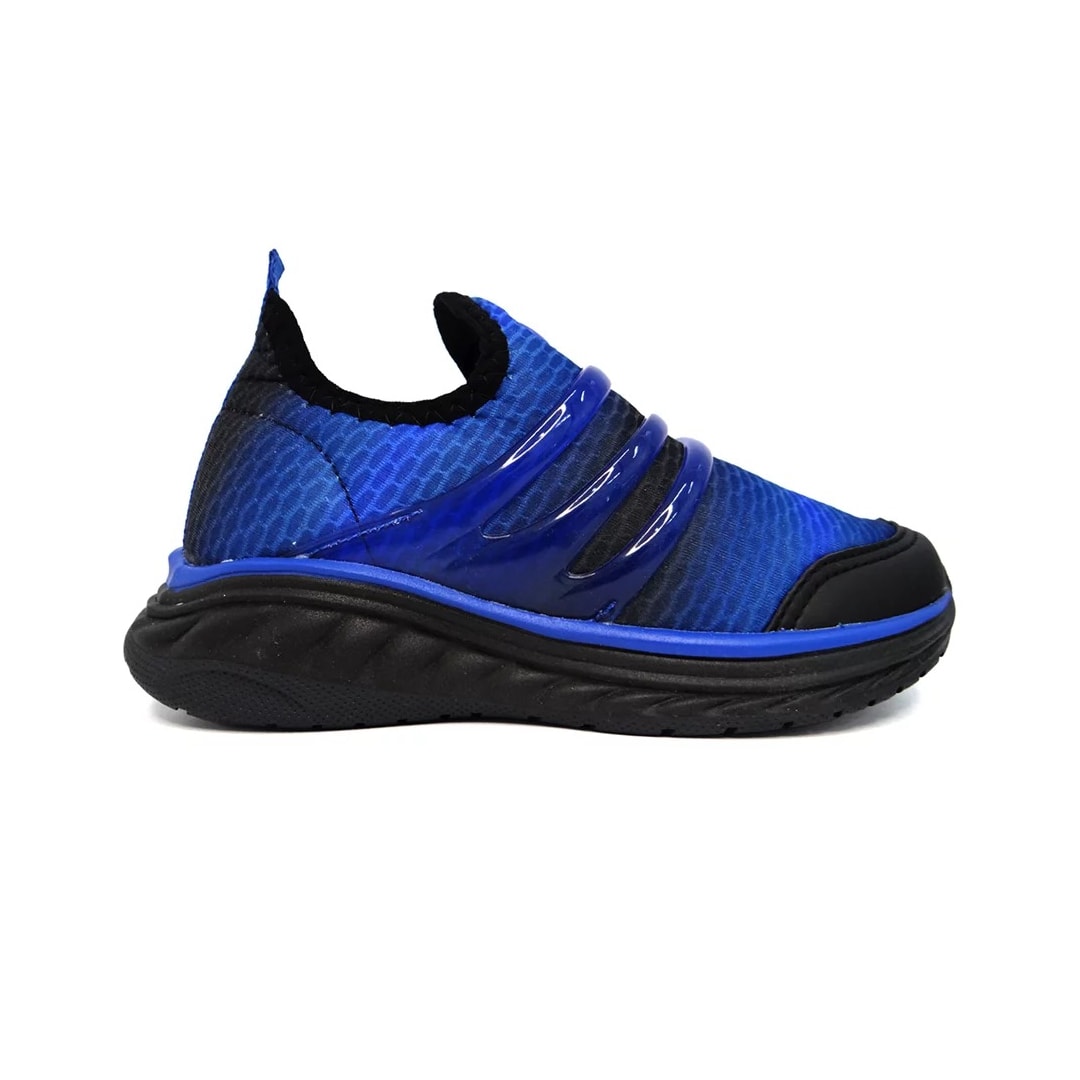 Tênis Via Vip Infantil VV8501 Royal/Preto/Preto