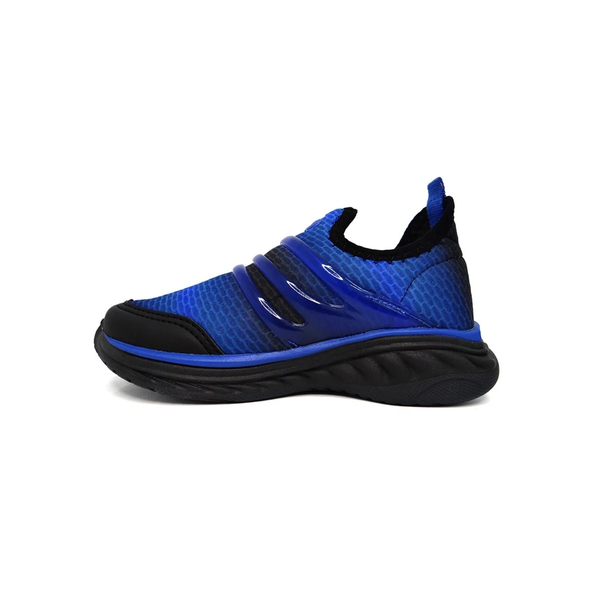 Tênis Via Vip Infantil VV8501 Royal/Preto/Preto Tênis Via Vip Infantil VV8501 Royal/Preto/Preto