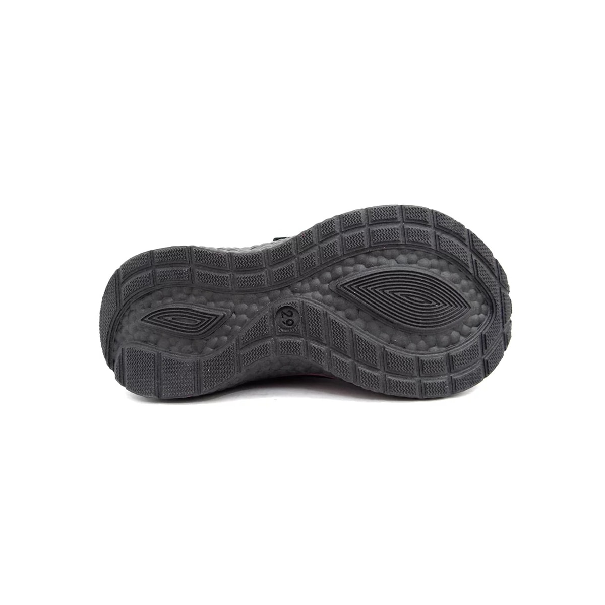 Tênis Via Vip Infantil VV9505 Preto/Cereja