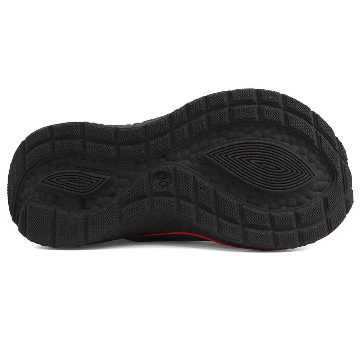 Tênis Via Vip Infantil VV9505 Preto/Laranja