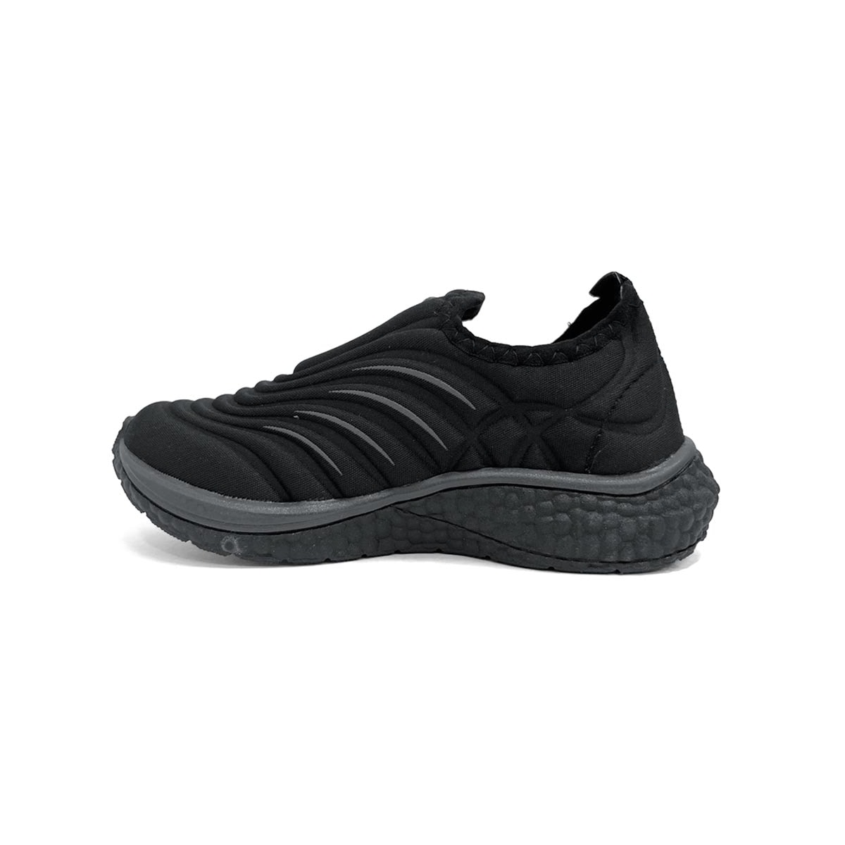 Tênis Via Vip Juvenil Jogging Calce Fácil Vv9533.Pg Preto