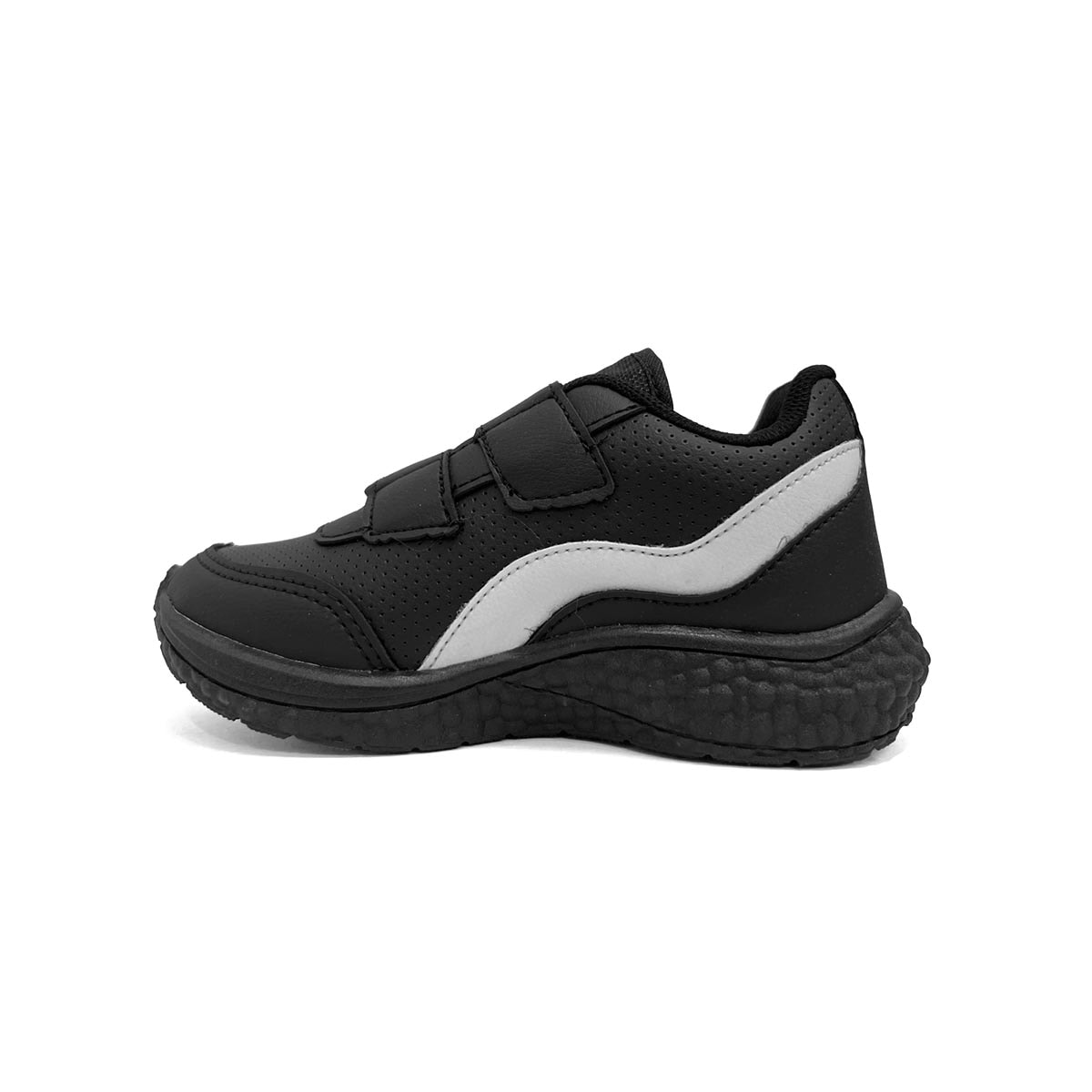 Tênis Via Vip Juvenil Jogging Sintético Vv9529.038 Preto Tênis Via Vip Juvenil Jogging Sintético Vv9529.038 Preto