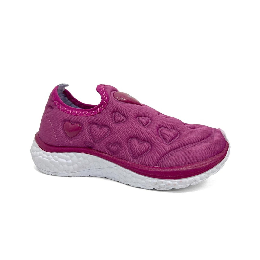 Tênis Via Vip Juvenil Menina Jogging Tecido Vv9532.138 Violeta