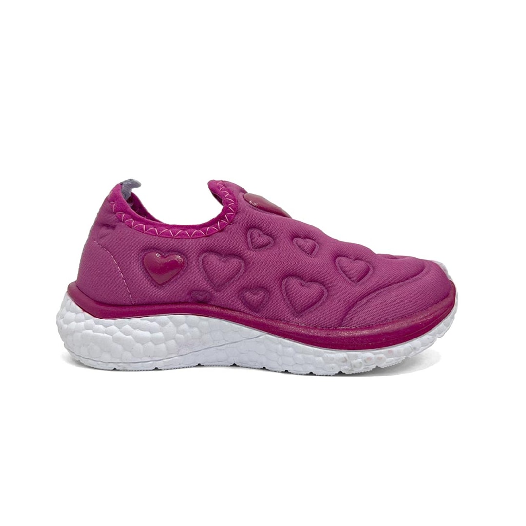 Tênis Via Vip Juvenil Menina Jogging Tecido Vv9532.138 Violeta