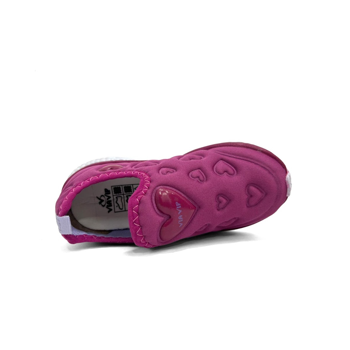 Tênis Via Vip Juvenil Menina Jogging Tecido Vv9532.138 Violeta Tênis Via Vip Juvenil Menina Jogging Tecido Vv9532.138 Violeta