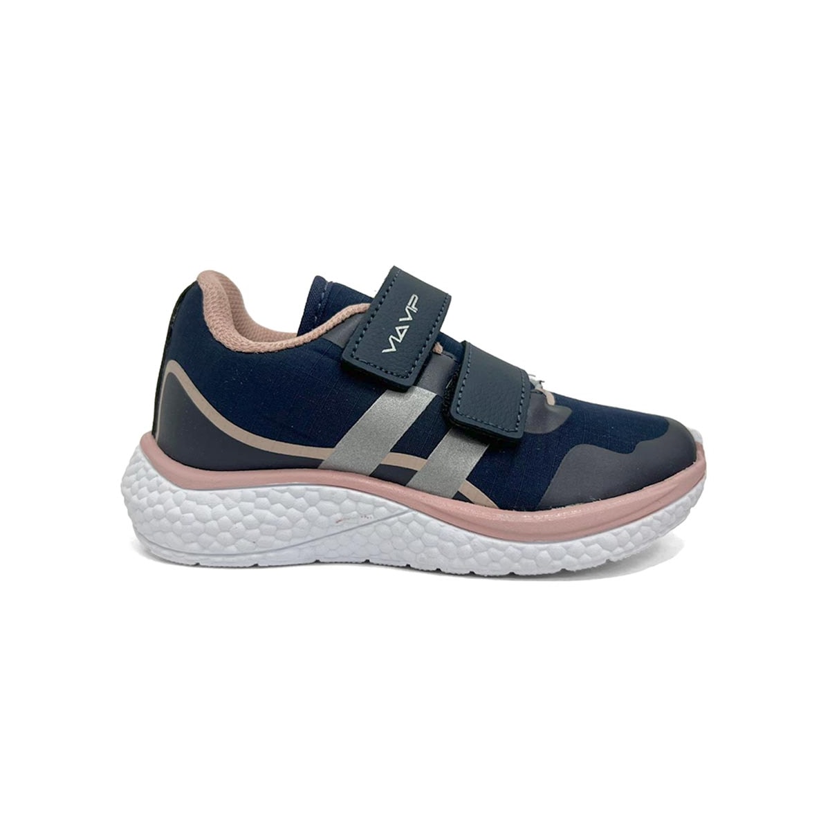 Tênis Via Vip Menina Jogging Bb Tecido Vv2515.1114 Marinho Tênis Via Vip Menina Jogging Bb Tecido Vv2515.1114 Marinho