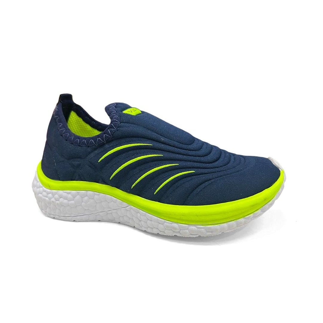 Tênis Via Vip Menino Jogging Calce Fácil Vv9533.Pg Marinho Tênis Via Vip Menino Jogging Calce Fácil Vv9533.Pg Marinho