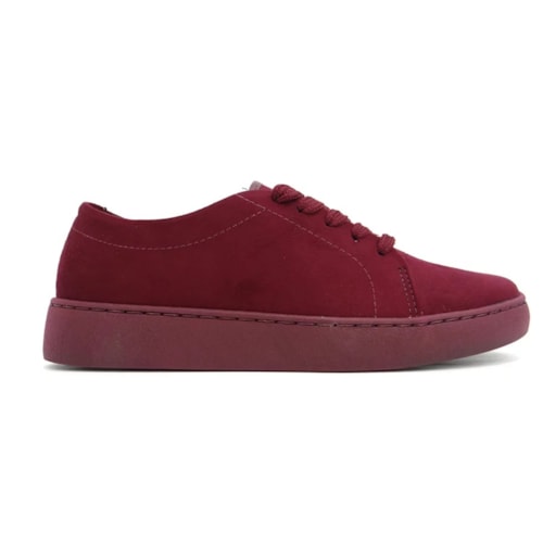 Detalhe - Tênis Vizzano Casual 1214.205 Vinho