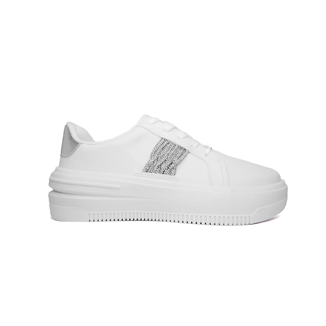 Tênis Vizzano Casual 1415.105 Branco/Prata/Branco Tênis Vizzano Casual 1415.105 Branco/Prata/Branco