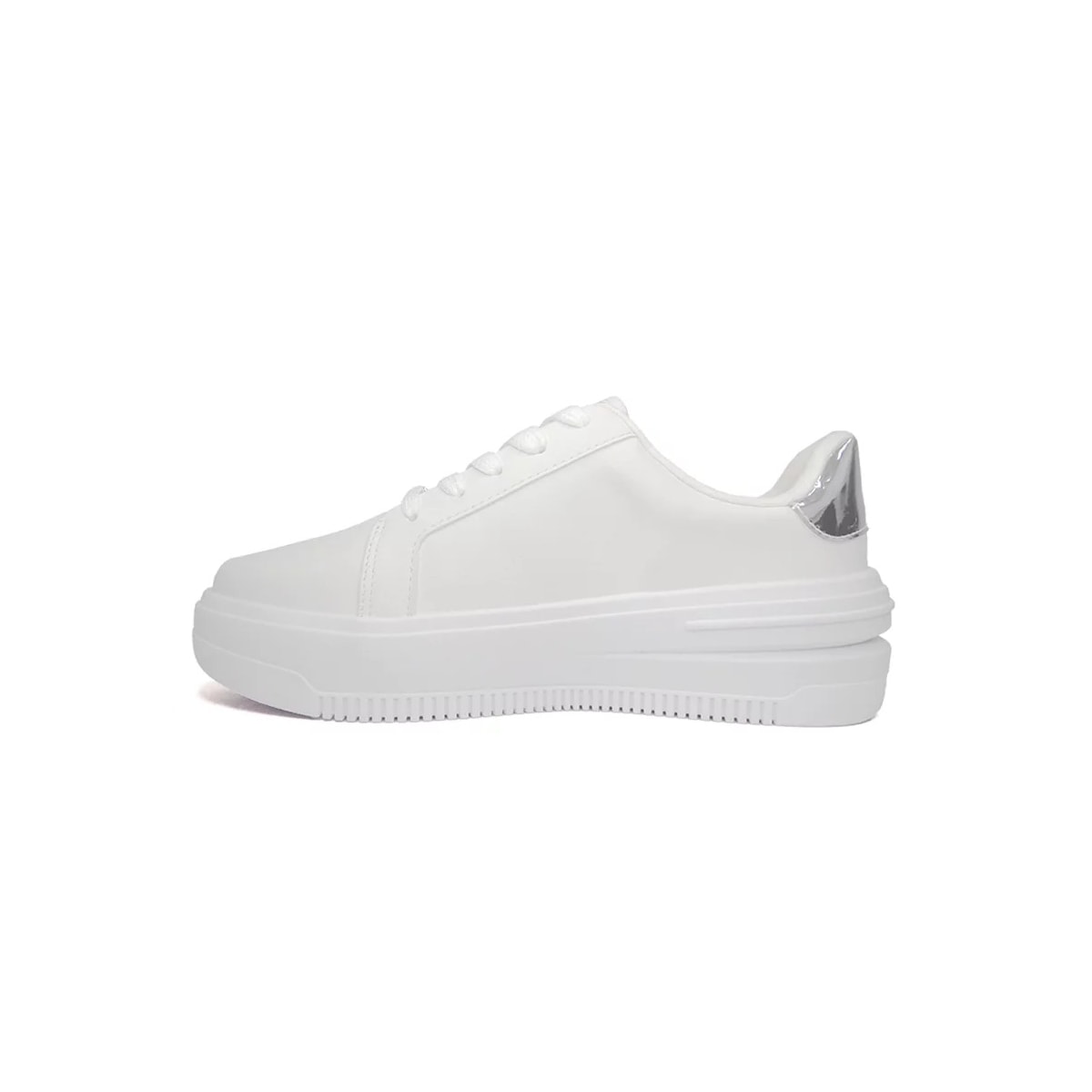 Tênis Vizzano Casual 1415.105 Branco/Prata/Branco Tênis Vizzano Casual 1415.105 Branco/Prata/Branco