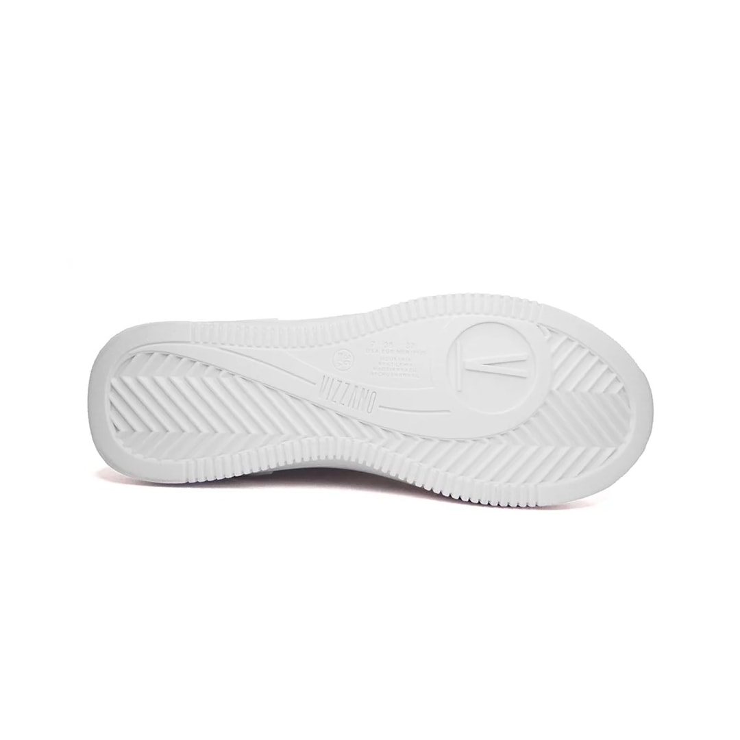 Tênis Vizzano Casual 1415.105 Branco/Prata/Branco Tênis Vizzano Casual 1415.105 Branco/Prata/Branco