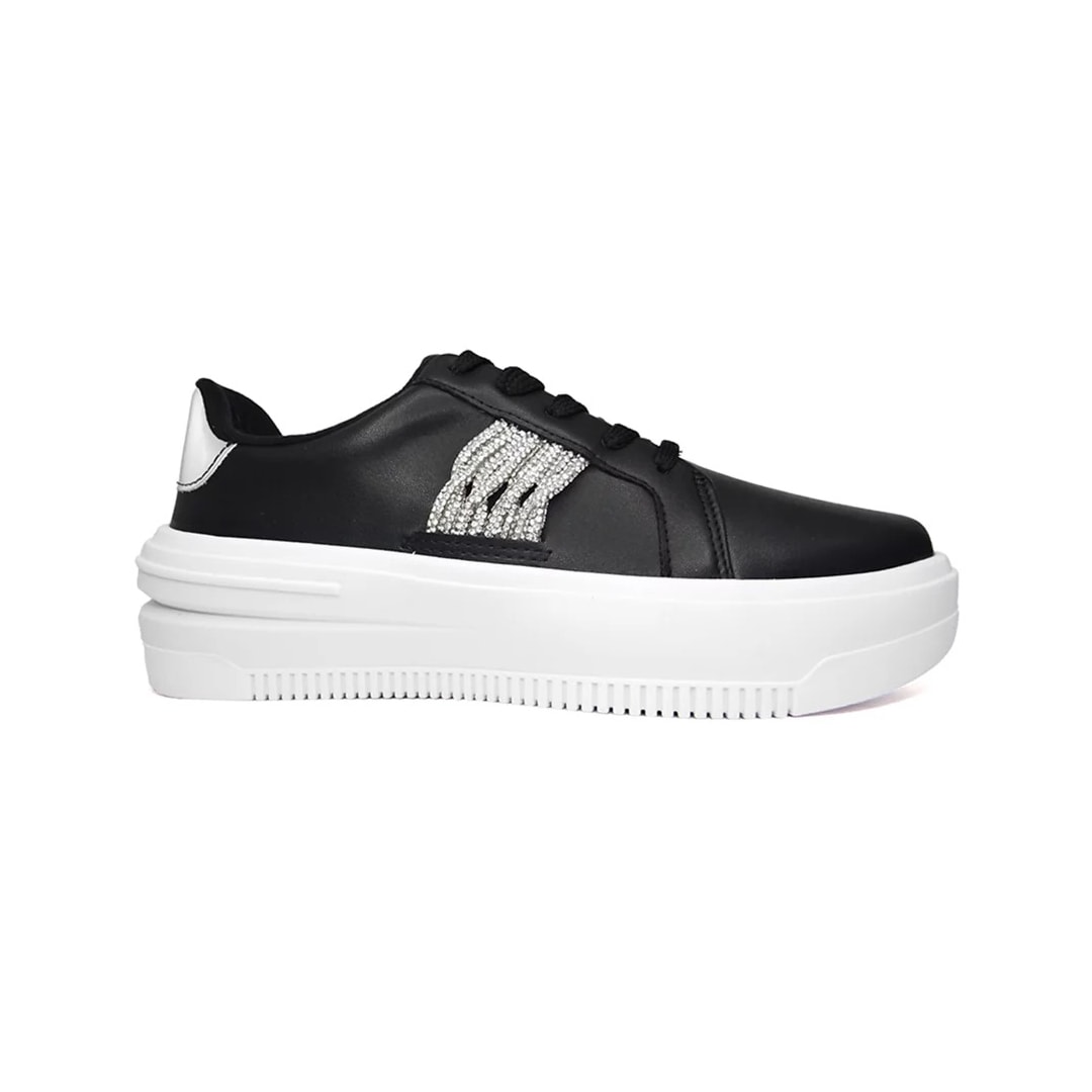 Tênis Vizzano Casual 1415.105 Preto/Prata/Branco Tênis Vizzano Casual 1415.105 Preto/Prata/Branco
