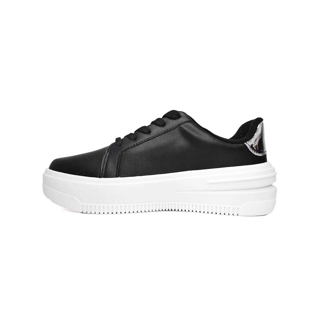 Tênis Vizzano Casual 1415.105 Preto/Prata/Branco Tênis Vizzano Casual 1415.105 Preto/Prata/Branco
