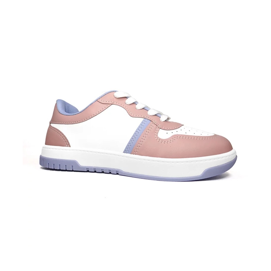 Tênis Vizzano Casual 1419.202 Branco/Rosa/Jeans