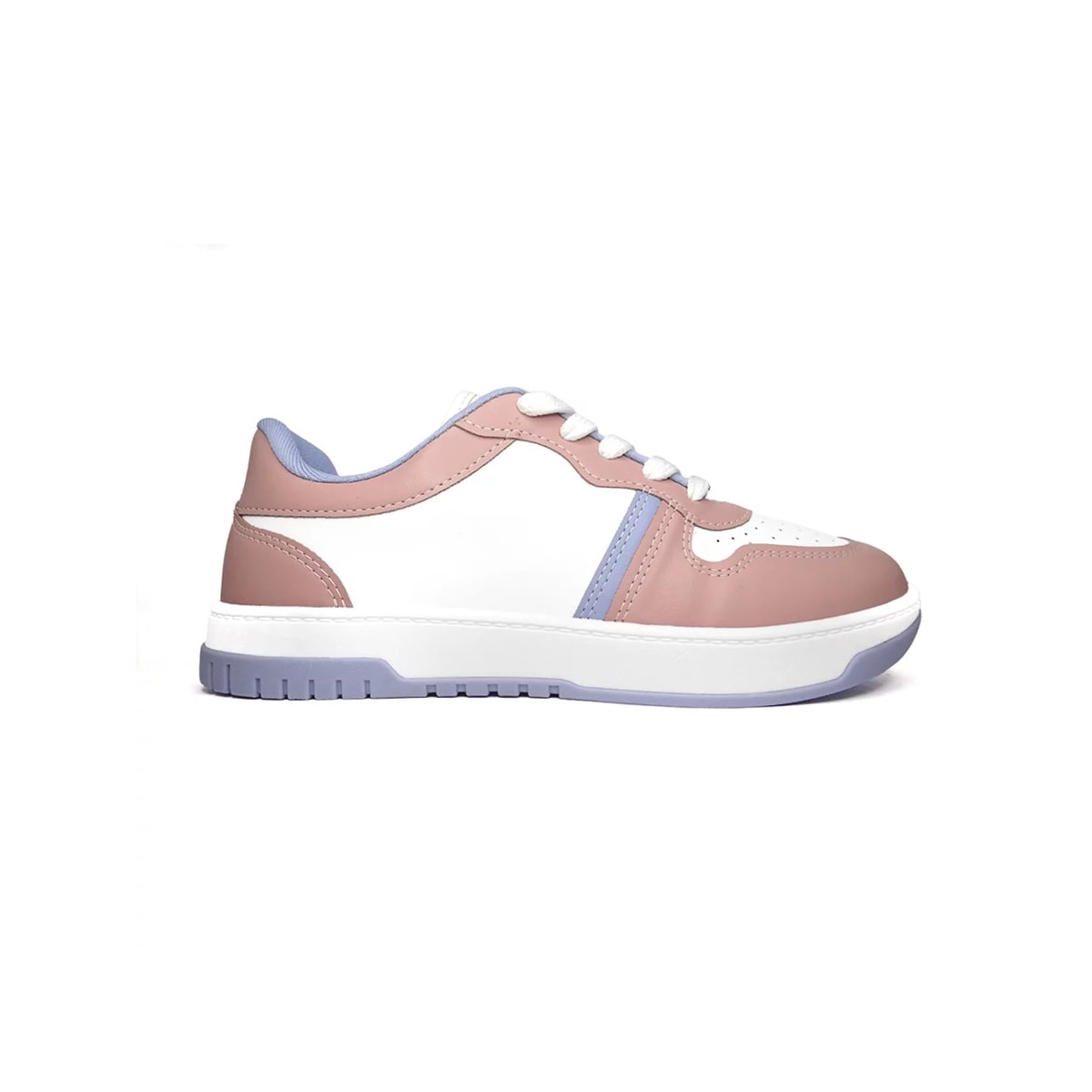 Tênis Vizzano Casual 1419.202 Branco/Rosa/Jeans Tênis Vizzano Casual 1419.202 Branco/Rosa/Jeans