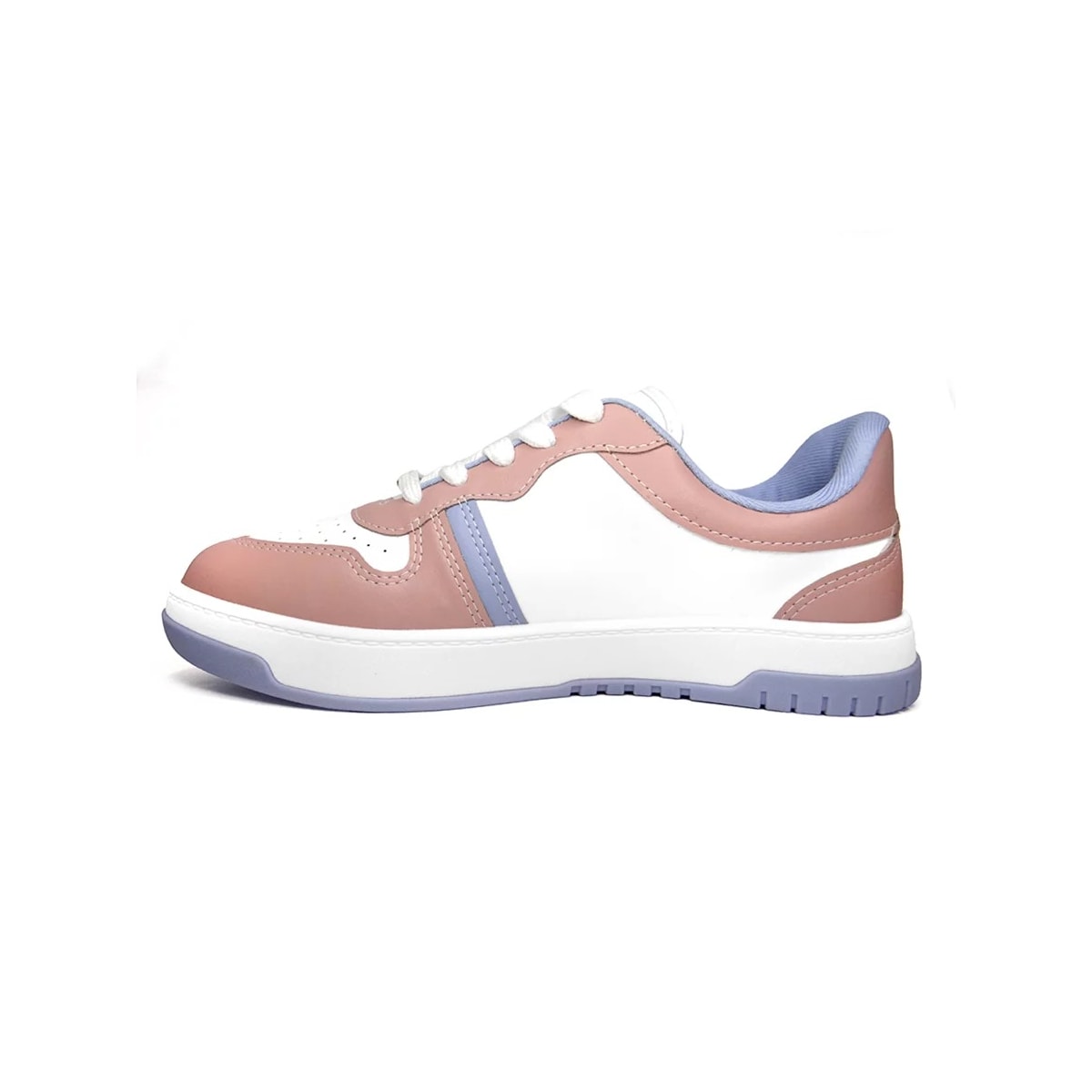 Tênis Vizzano Casual 1419.202 Branco/Rosa/Jeans Tênis Vizzano Casual 1419.202 Branco/Rosa/Jeans