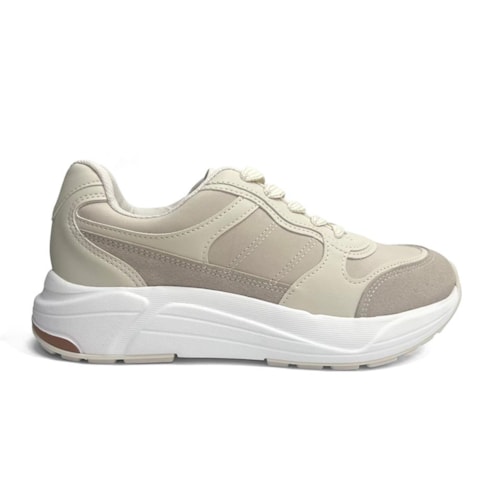 Detalhe - Tênis Vizzano Casual 1485.200 Branco Off