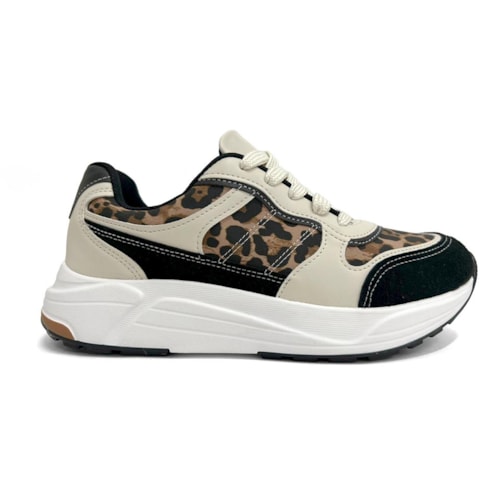 Detalhe - Tênis Vizzano Casual 1485.200 Onça