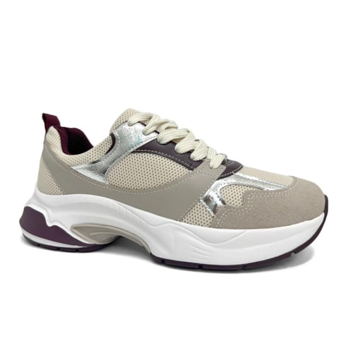 Tênis Vizzano Casual 1487.101 Branco Off